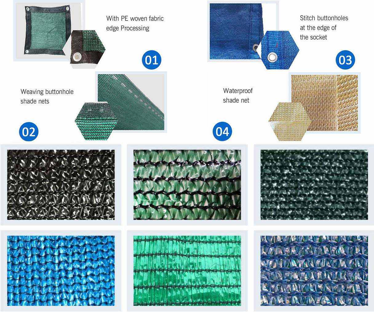 How to choose black shade and green shade net？