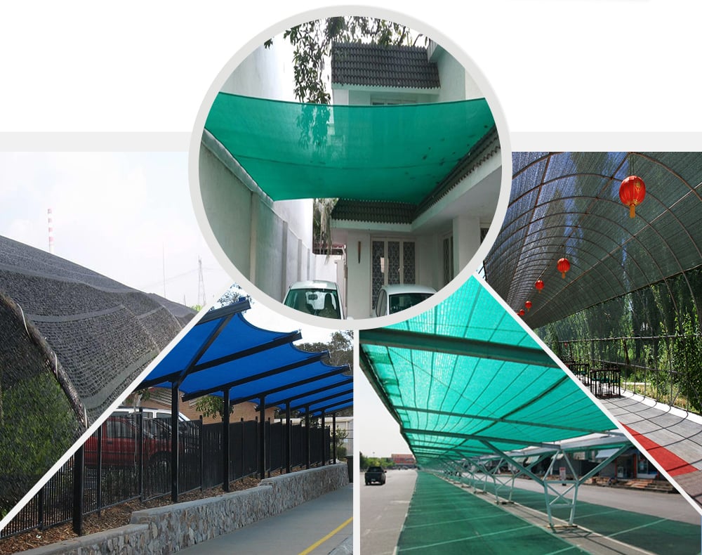 How to choose black shade and green shade net？