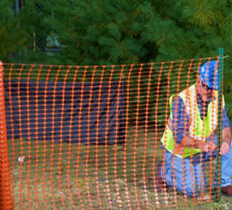 Orange Safety Fence